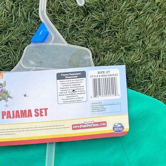 Nickelodeon Paw Patrol 3 Piece Set Boy Pajama 2T - Picture 5 of 5